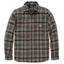 Carhartt Rugged Flex Relaxed Fit Midweight Flannel Long-Sleeve Plaid Shirt