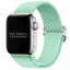 Braided Elastic Watch Strap With Buckle For Apple Watch | PISTACHIO GREEN