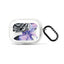 Chrome Rose Pattern Earbuds Case - 51180b