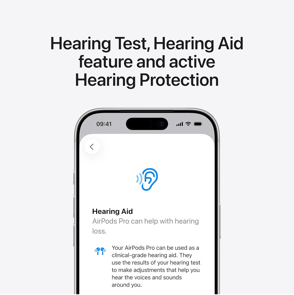 Refurbished Apple AirPods Pro 3 Wireless Earbuds with ANC, Spatial Audio, Heart Rate Sensor, Live Translation & USB-C Charging