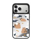 Floating Capybara iPhone Case