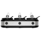 Stainless-Steel Triple Slow Cooker Buffet main image