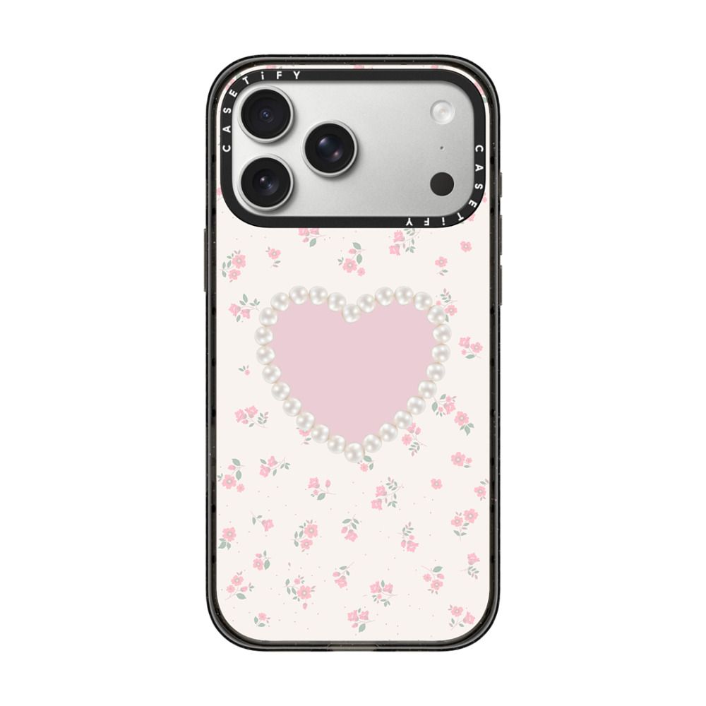 Pearly Heart iPhone Case - 332e7f Main image