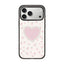 Pearly Heart iPhone Case - 332e7f
