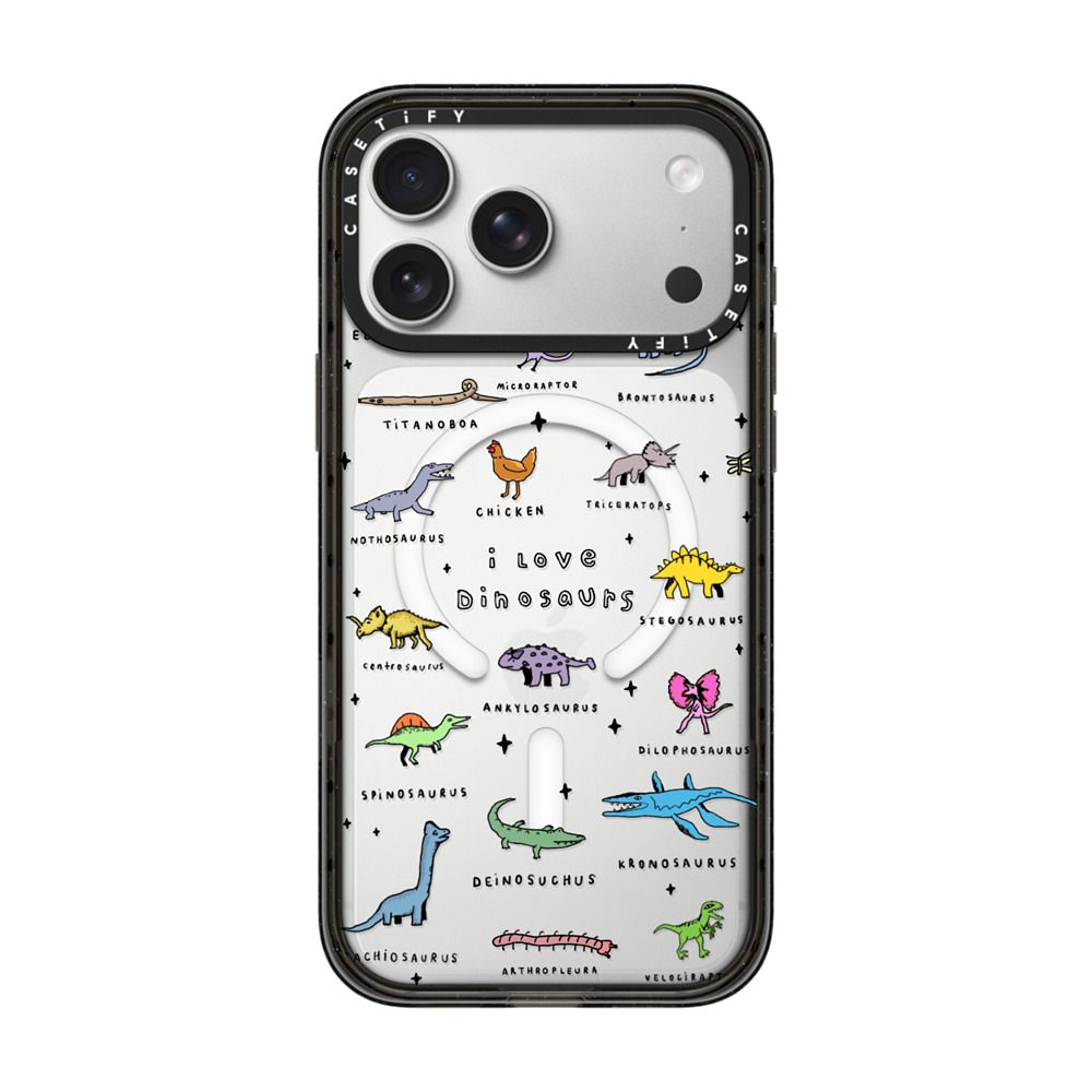 I Love Dinosaurs iPhone Case Main image