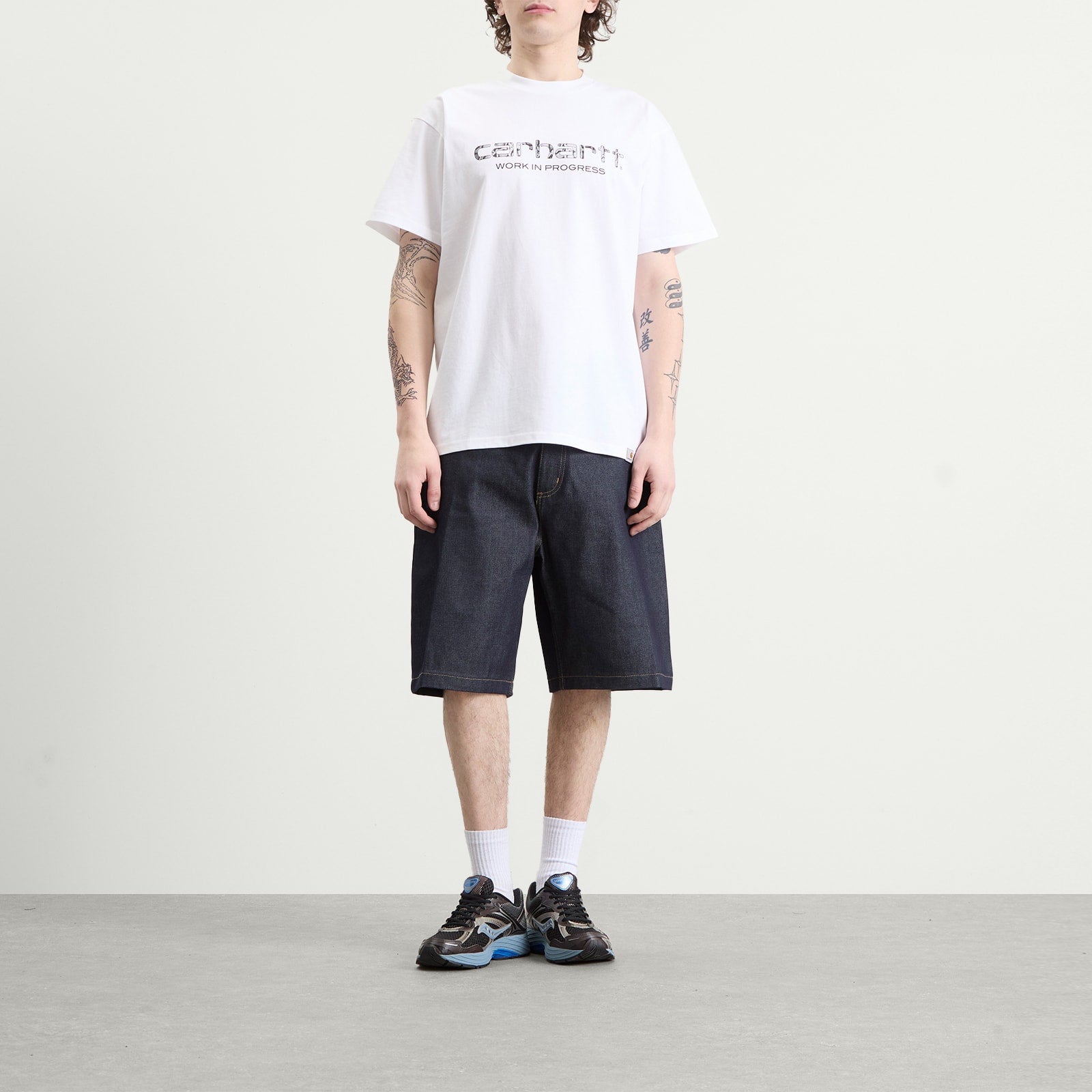 Carhartt WIP Snake Script Logo T-Shirt - END. Excusive