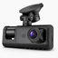 Road-facing side of the 3-channel dash cam main unit with suction mount