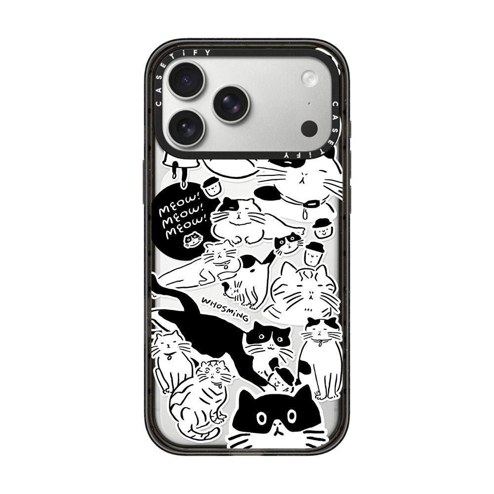 MEOW! MEOW! MEOW! iPhone Case Secondary image