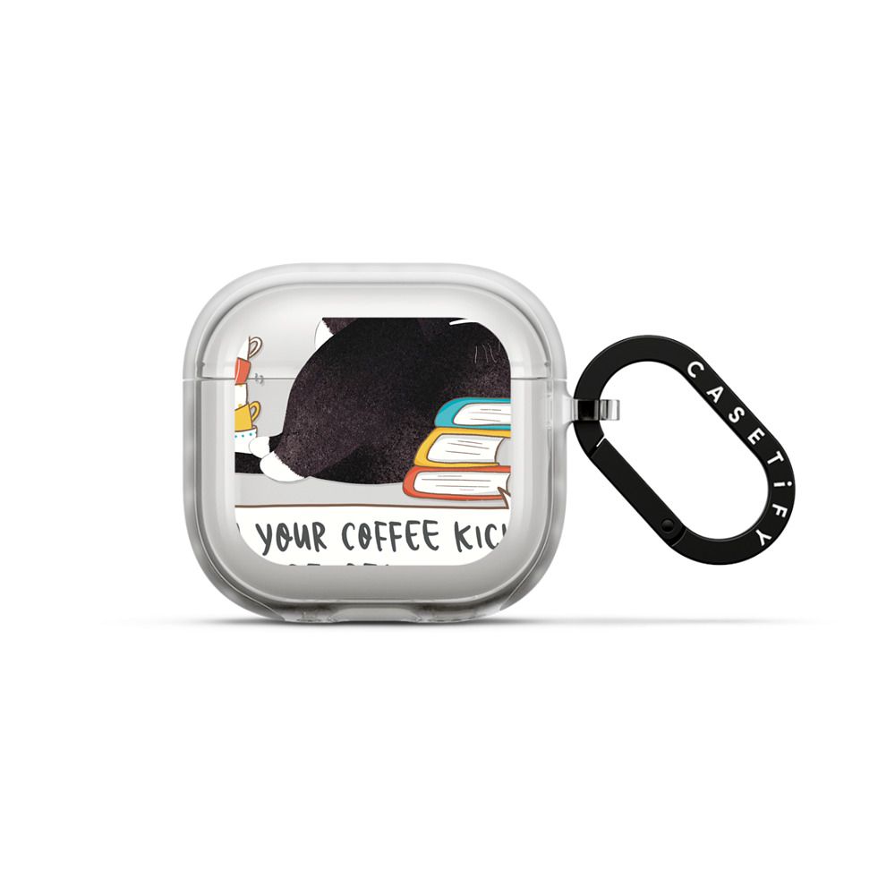 May your coffee kick in before reality does Earbuds Case