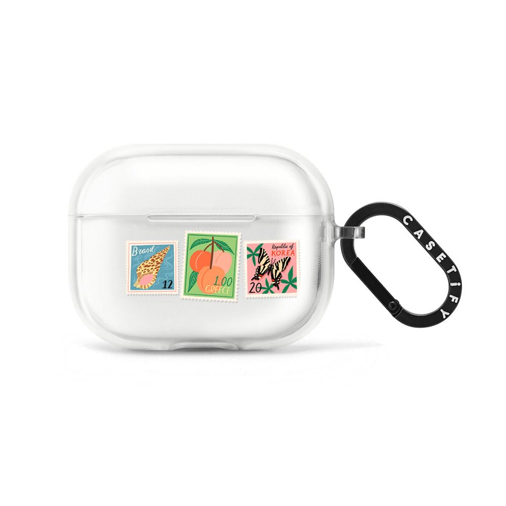 Post Stamps Earbuds Case