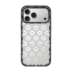 Transparent Floral iPhone Case