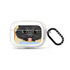 Silly Bread Cat Earbuds Case