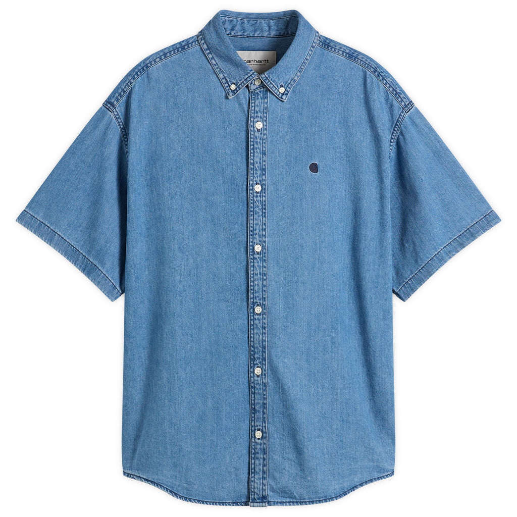 Carhartt WIP Lucas Short Sleeve Denim Shirt