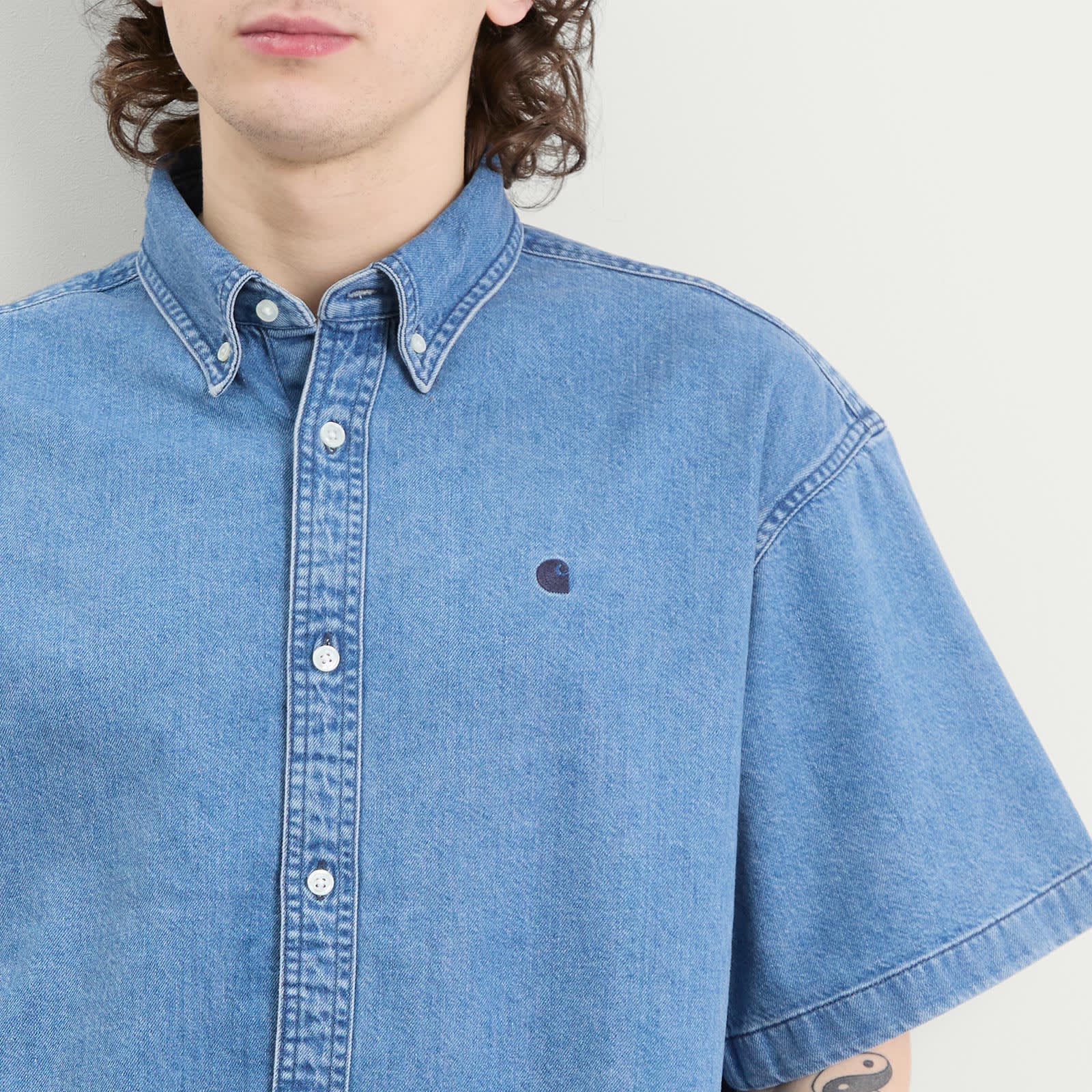 Carhartt WIP Lucas Short Sleeve Denim Shirt
