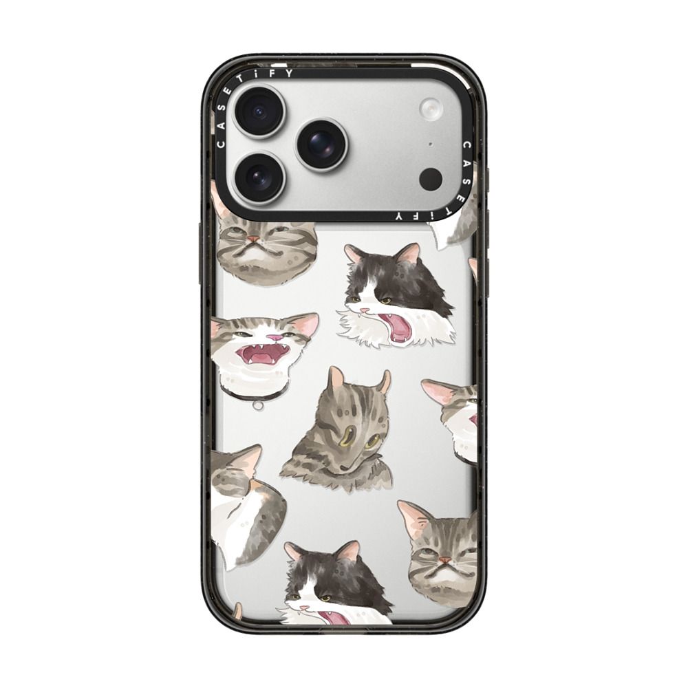 ugly cats iPhone Case Secondary image