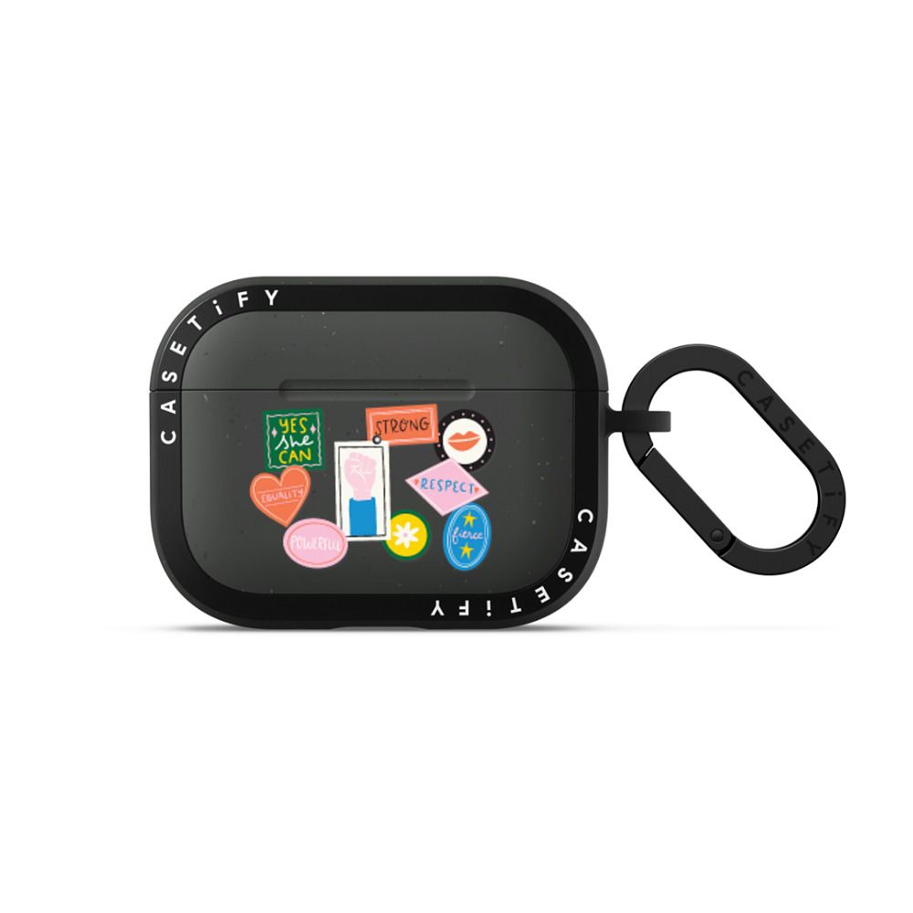 WOMEN STICKERS Airpods Pro by Black Lamb Studio Earbuds Case