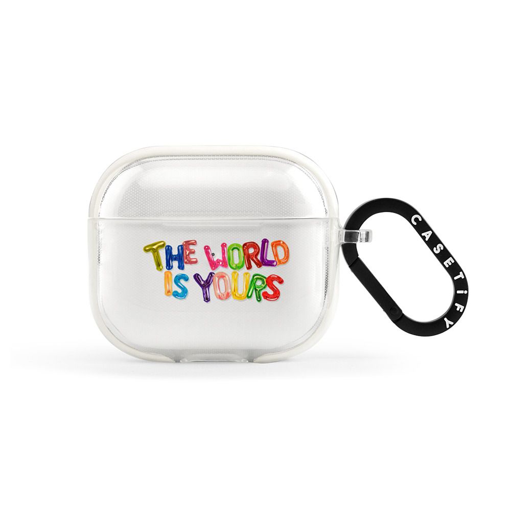 THE WORLD IS YOURS AIRPODS CASE BY SUE TSAI