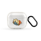 Fish-playing Chibisuke Earbuds Case