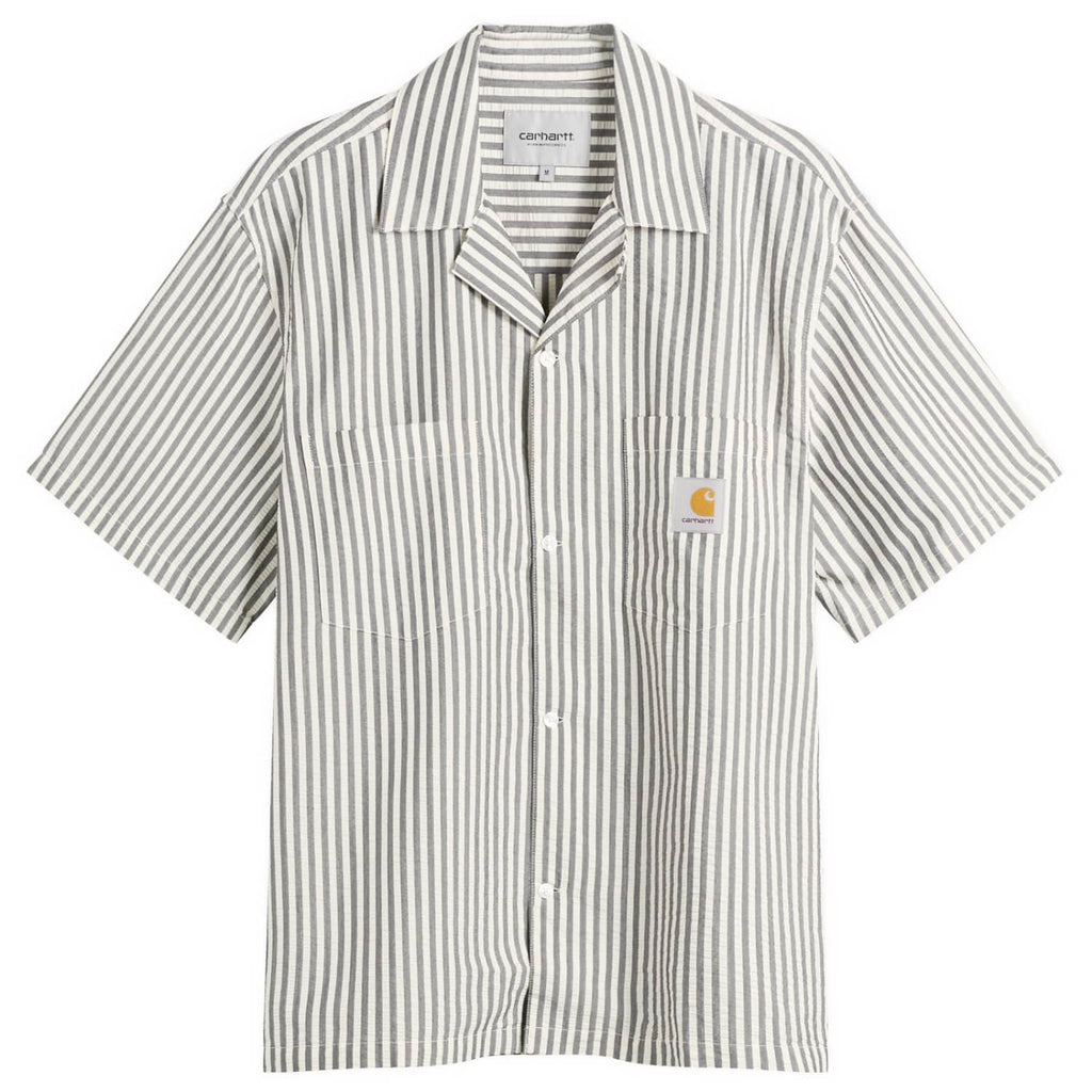 Carhartt WIP Leavel Short Sleeve Stripe Shirt
