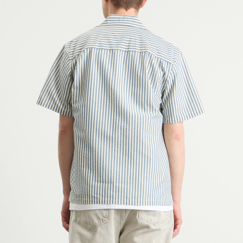 Carhartt WIP Leavel Short Sleeve Stripe Shirt