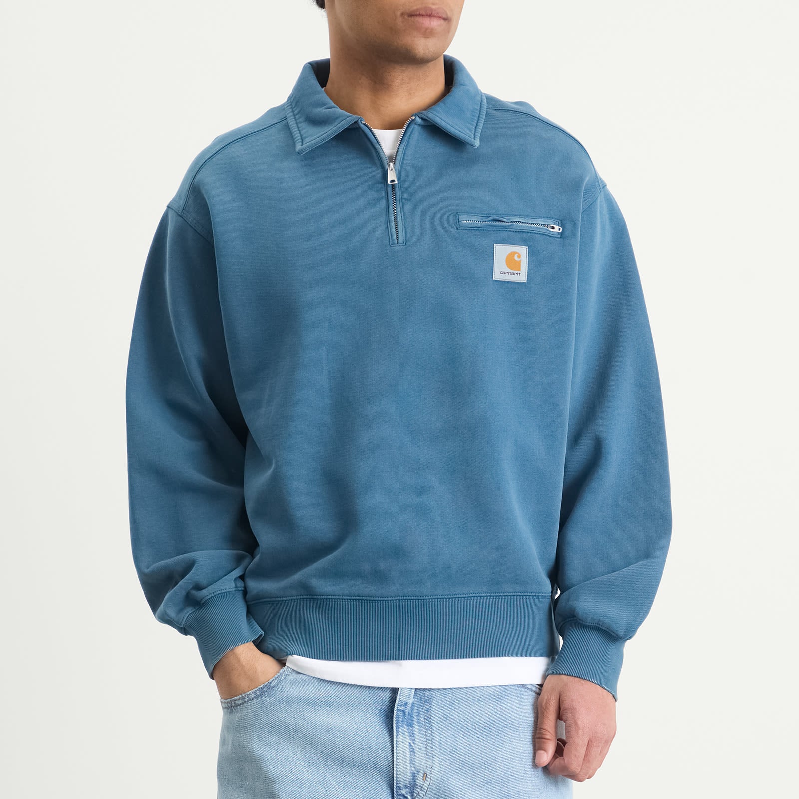 Carhartt WIP Half Zip Detroit Sweatshirt