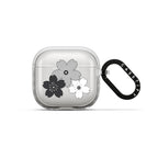 Spring Ditsy Florals - Black Earbuds Case