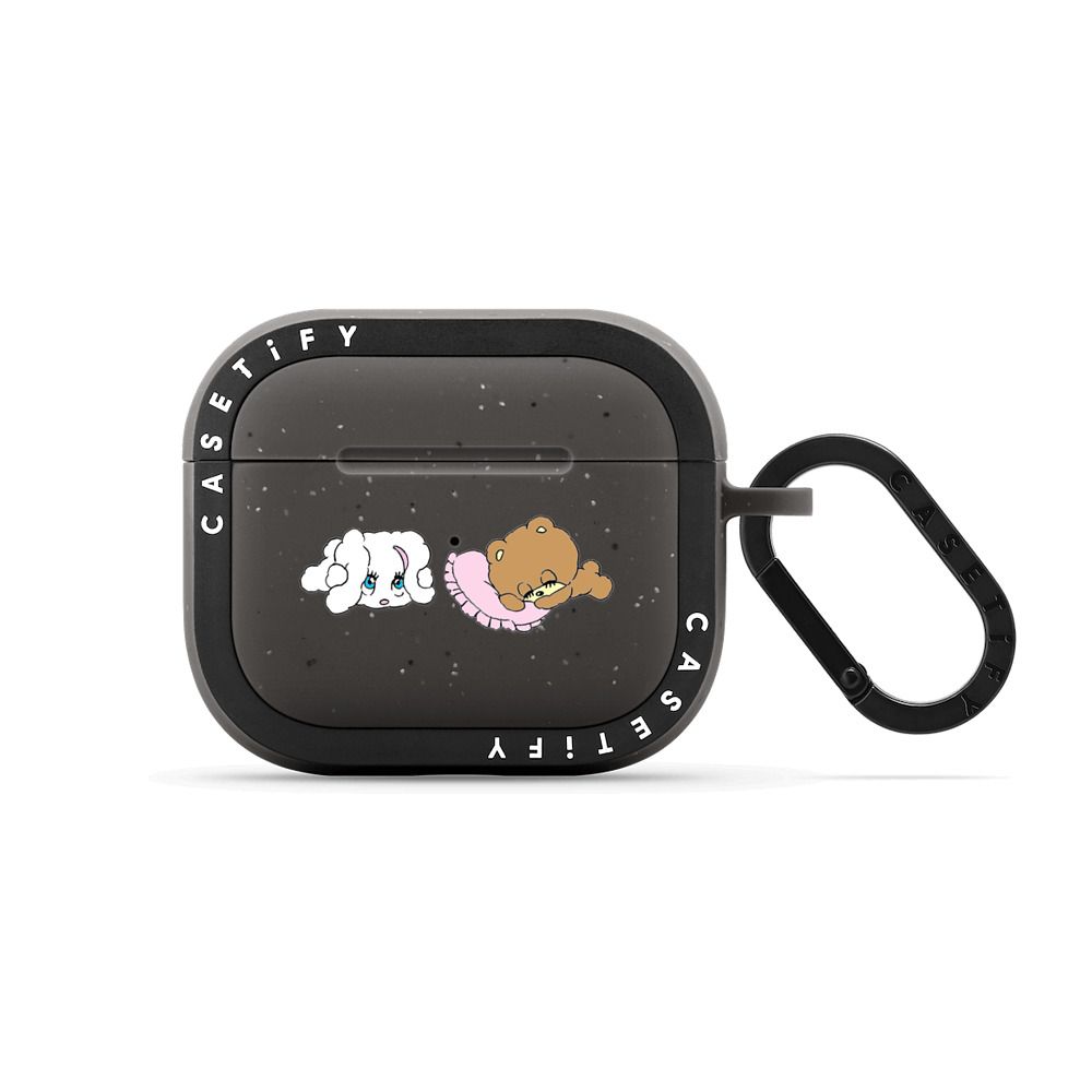 Napping Bunny & Bear Earbuds Case