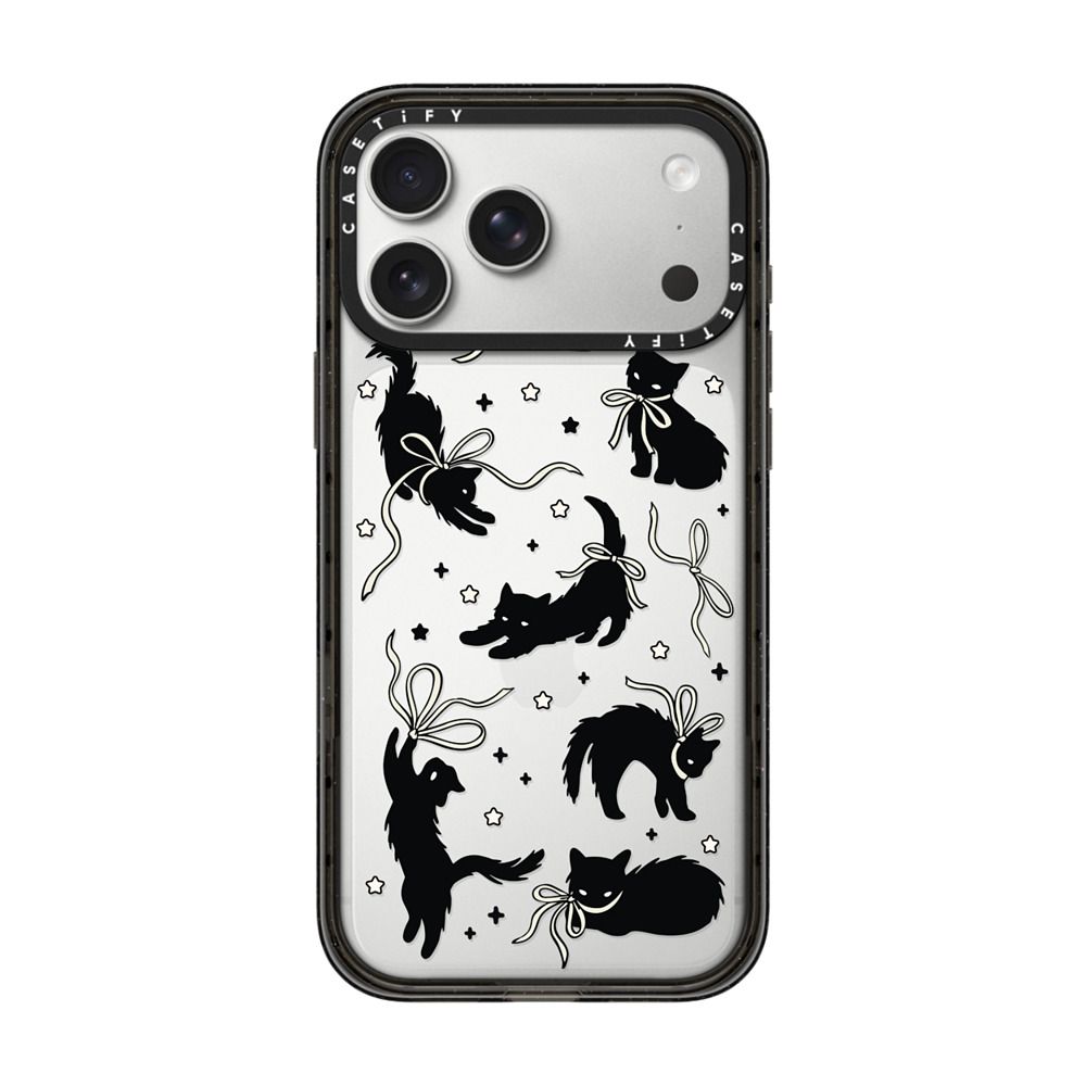 Black Cat iPhone Case Secondary image