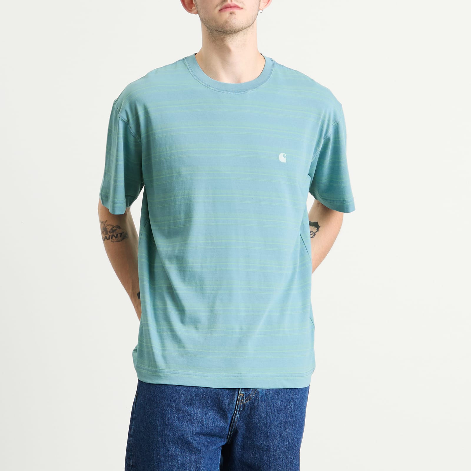 Carhartt WIP Brodine Stripe T-Shirt