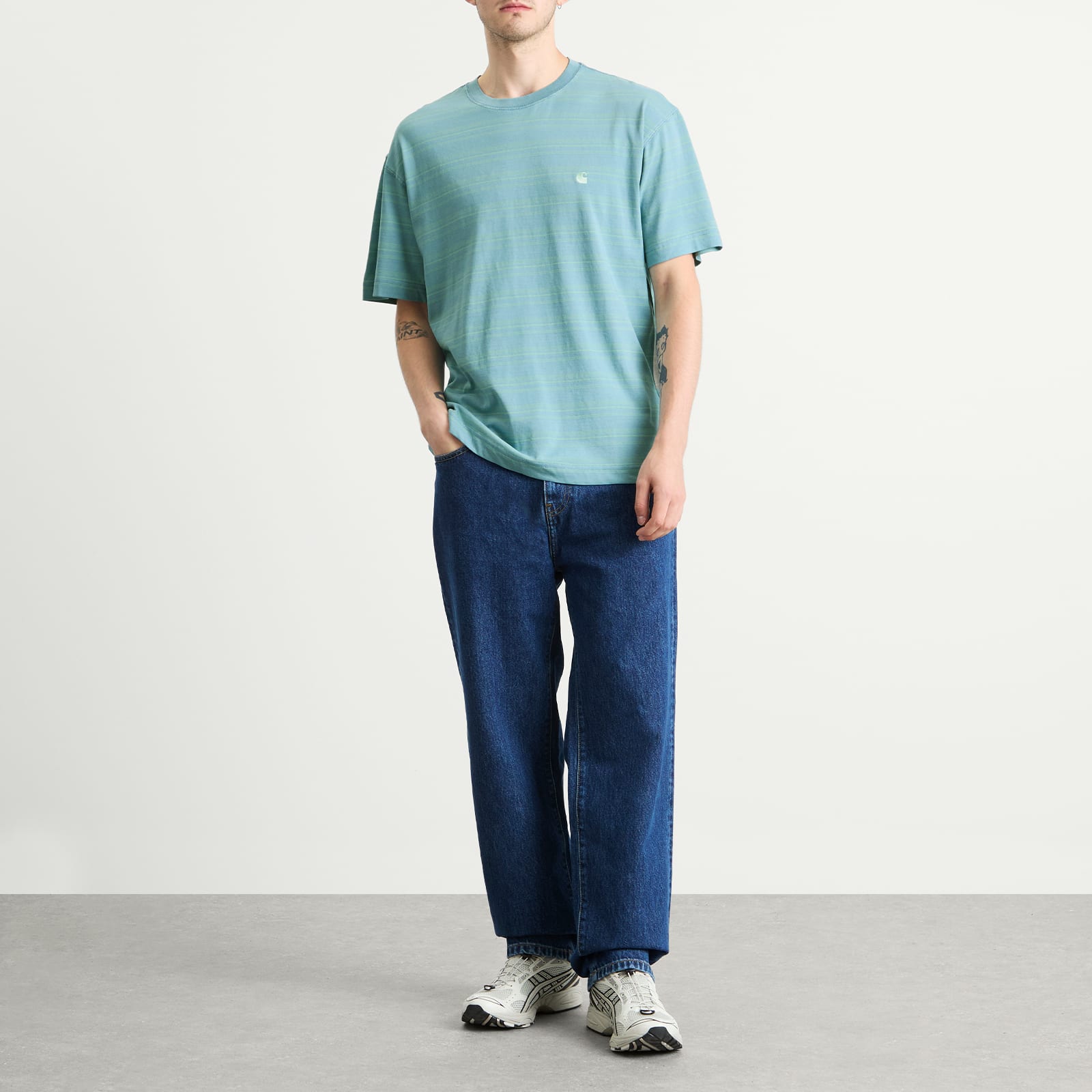 Carhartt WIP Brodine Stripe T-Shirt