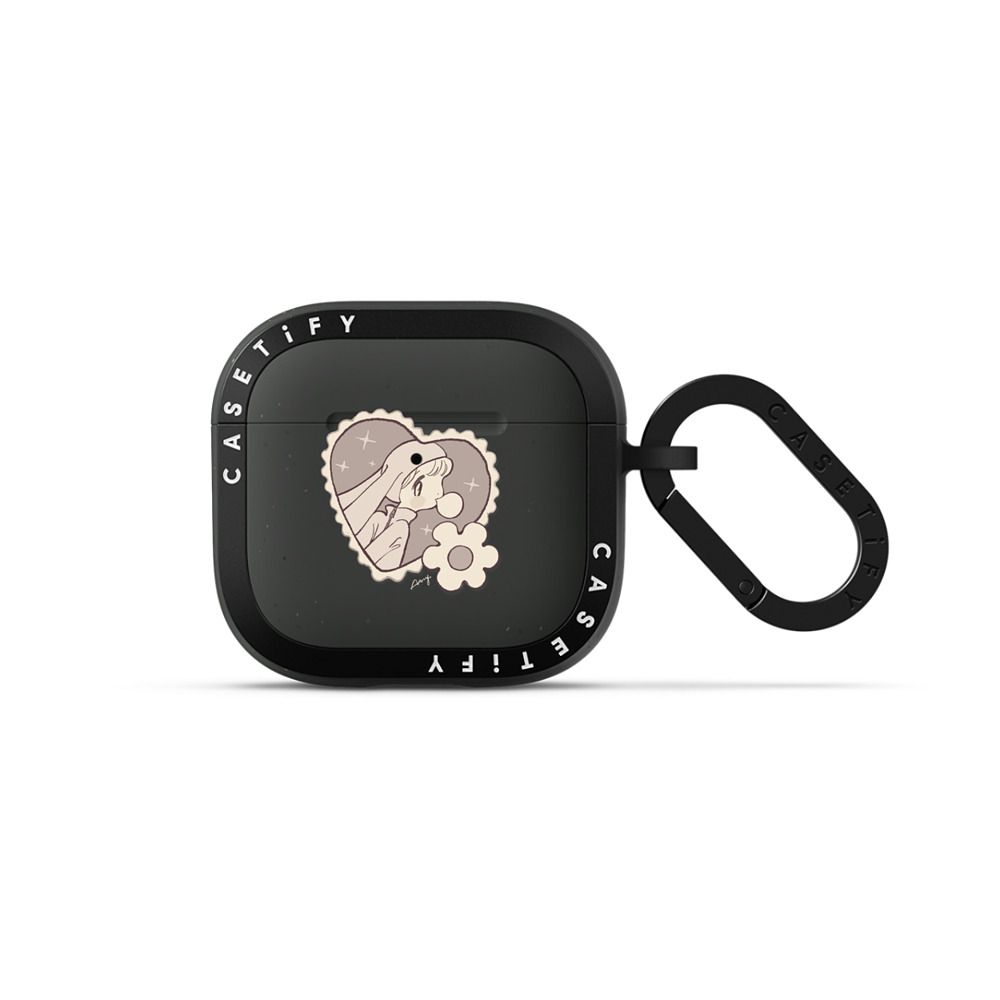 monochrome Earbuds Case
