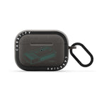 Cafe Club Illustrations Earbuds Case
