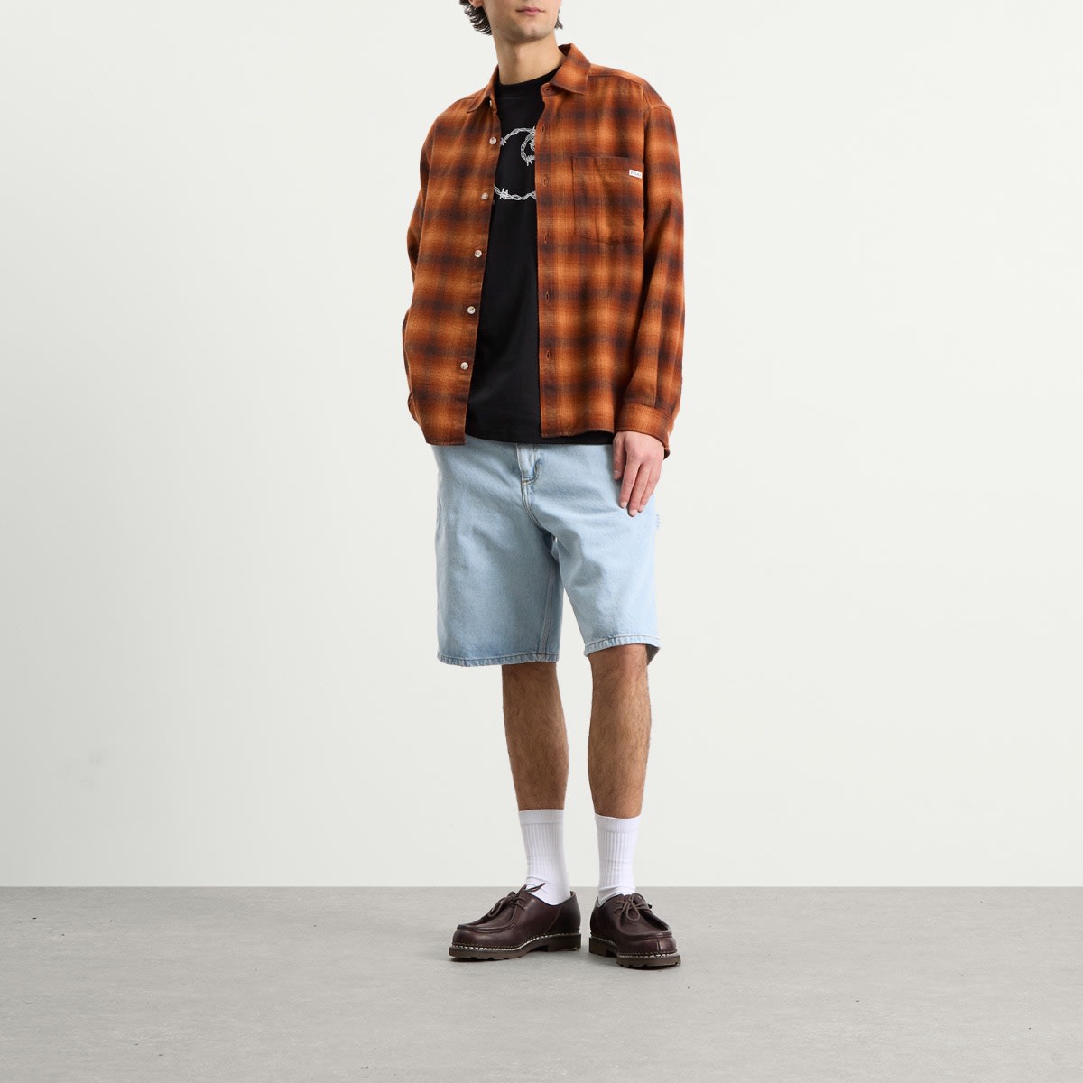 Carhartt WIP Denim Single Knee Shorts