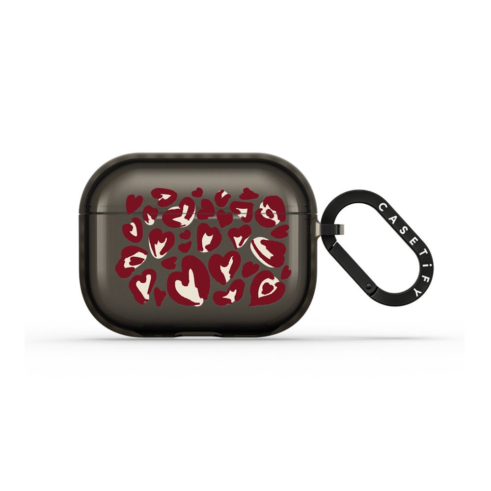 Leopard Red Earbuds Case - 12d66e