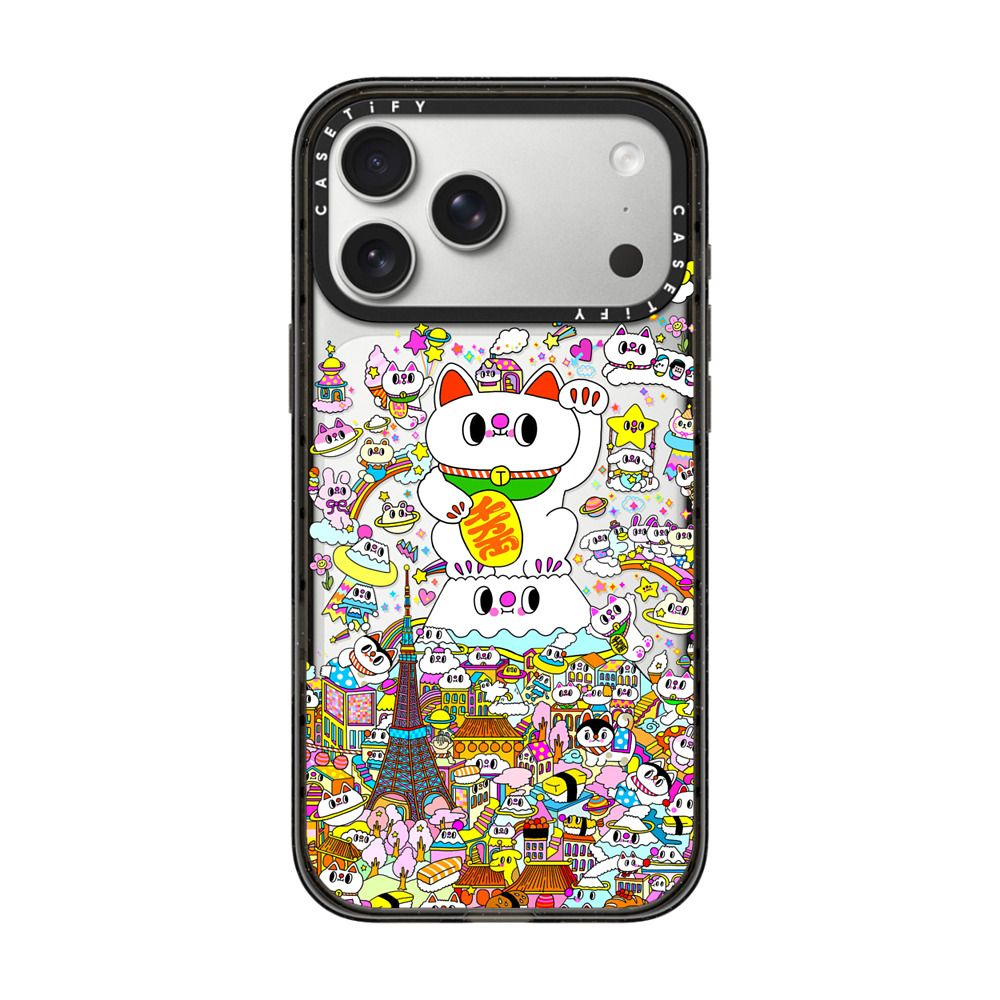 Lucky Cat of Fuji's Peak iPhone Case - afd537 Secondary image