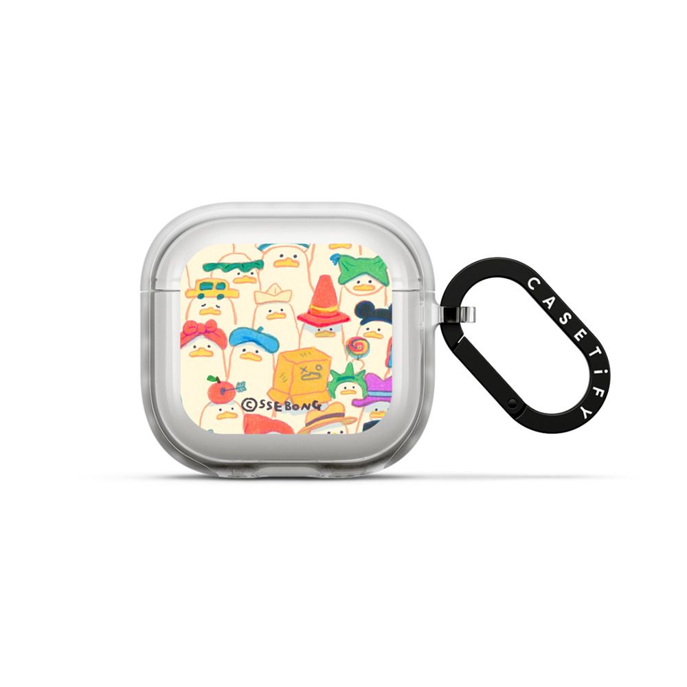 Duck Hat Parade Earbuds Case - 0b25e2