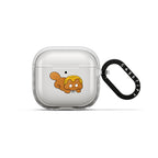 Relaxing tanuki Earbuds Case