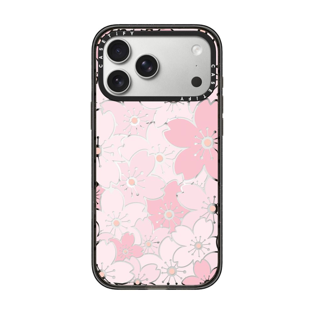 Pink Sakura Bloom iPhone Case