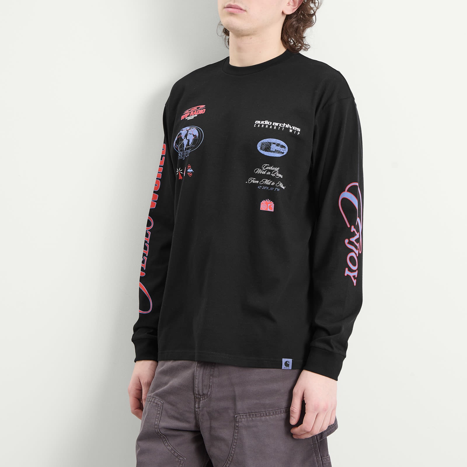 Carhartt WIP Audio Archives Long Sleeve T-Shirt
