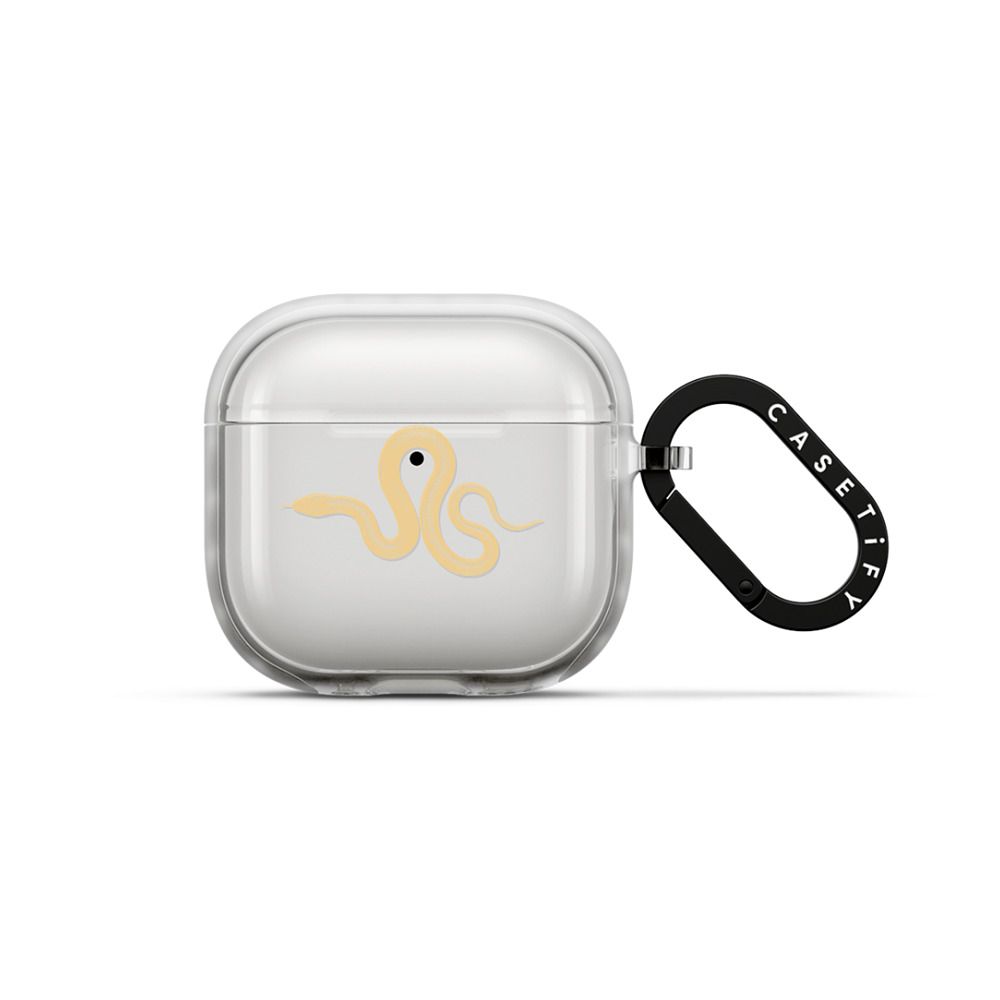 Gold Kingsnake Earbuds Case
