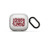 Leopard Red Earbuds Case - 12d66e