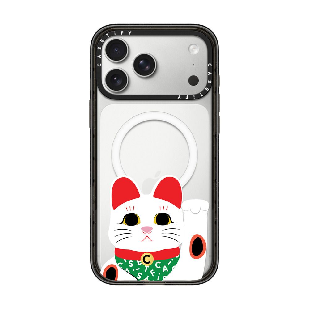 Waving Lucky Cat iPhone Case Main image