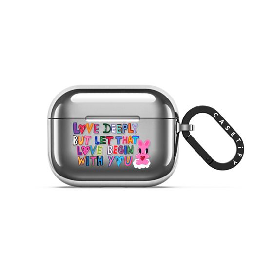 Love deeply, but let that love begin with you Earbuds Case - 640e97