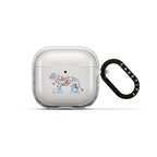 Clouds tiger Earbuds Case
