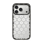 Transparent Floral iPhone Case