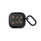 Floral Gingham - Blue Earbuds Case