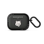 Maison Kitsuné Dove White Fox Head Earbuds Case