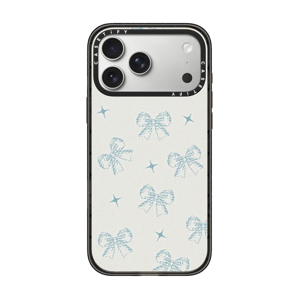 Blue Dreamy Ribbon iPhone Case Secondary image