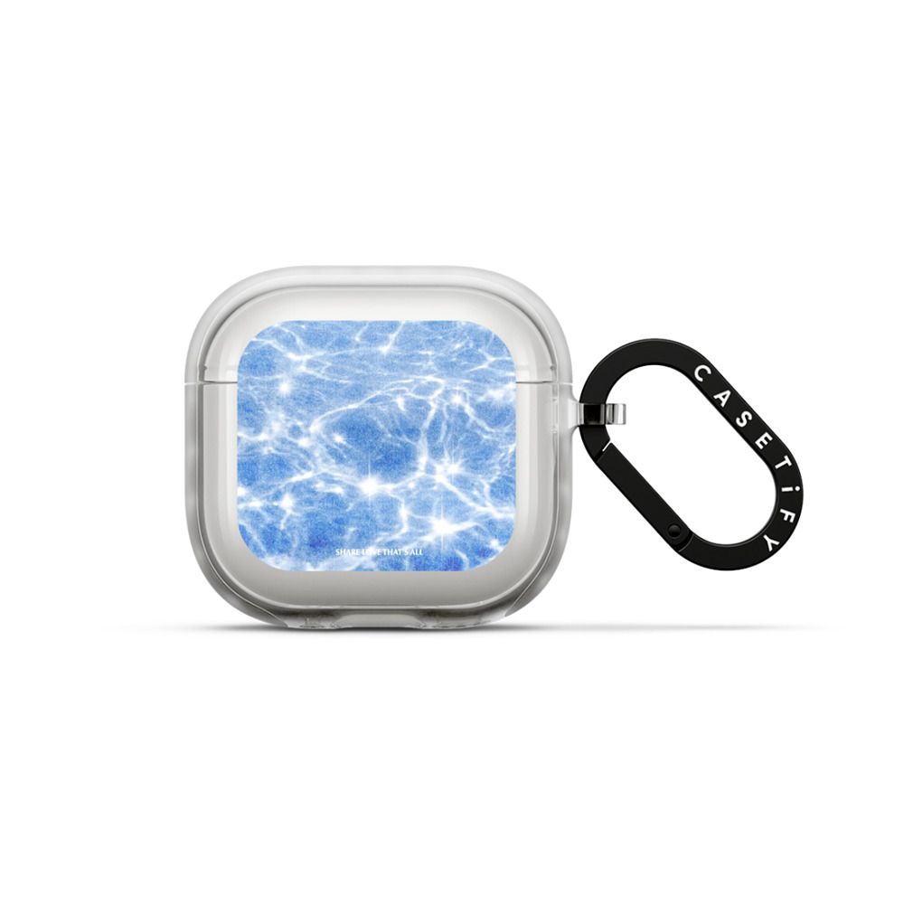 Sun glitter Earbuds Case - 4d1e2f