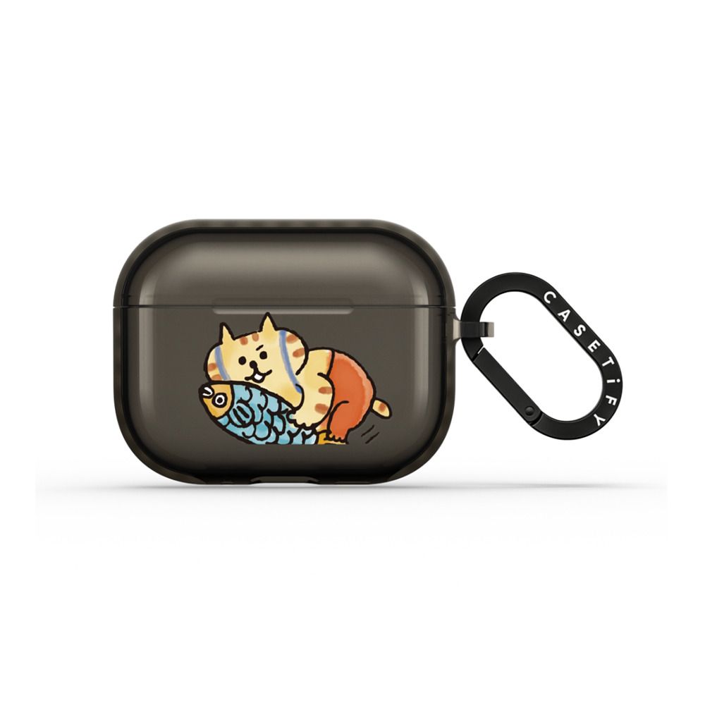Fish-playing Chibisuke Earbuds Case